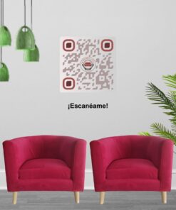 PACK 2 POLTRONA PORTREE LUNA FELPA ROJO