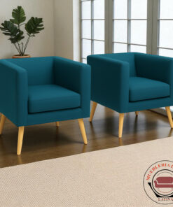 PACK 2 POLTRONA BORLANGE CUBO LINO CALIPSO