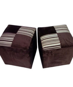 Pack X 2 Pouf Felpa Compose