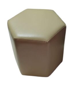 pouf element pu amarillo