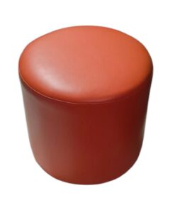 Pouf redondo pu ecocuero